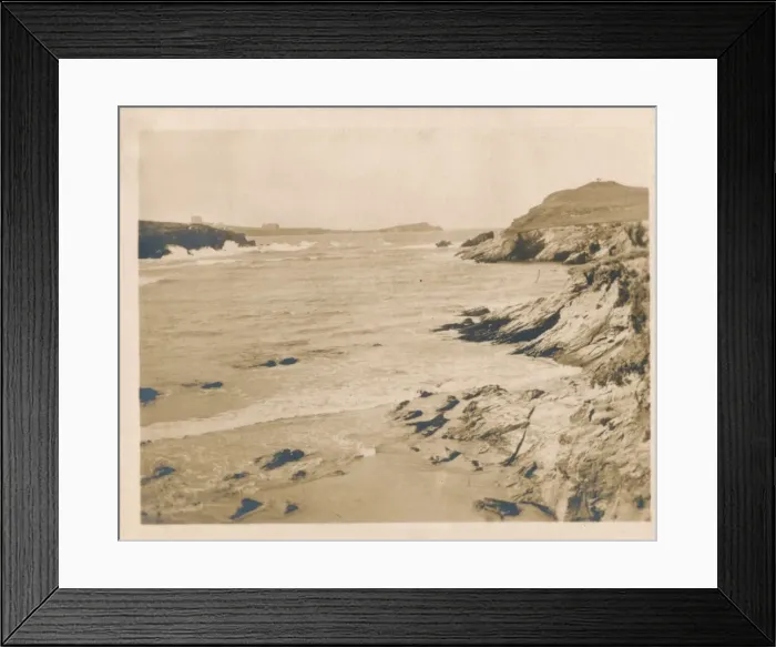Framed Print : Newquay from Porth, 1927 Framed Print : Newquay from Porth, 1927