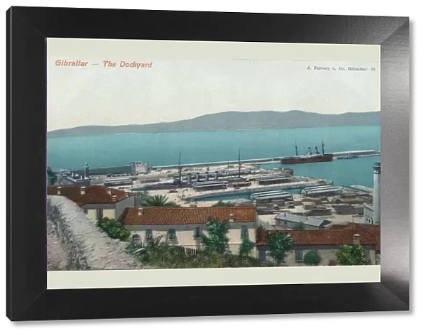 Gibraltar - The Dockyard, 1900