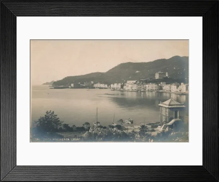 Framed Print : Santa Margherita Ligure, c1910 Framed Print : Santa Margherita Ligure, c1910