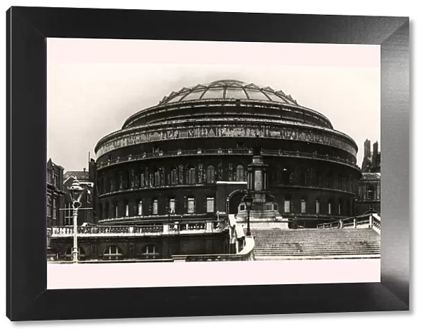 South entrance of the Royal Albert Hall, London, early 20th Century