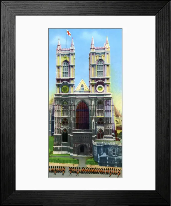 Framed Print : Westminster Abbey, London, 20th century Framed Print : Westminster Abbey, London, 20th century