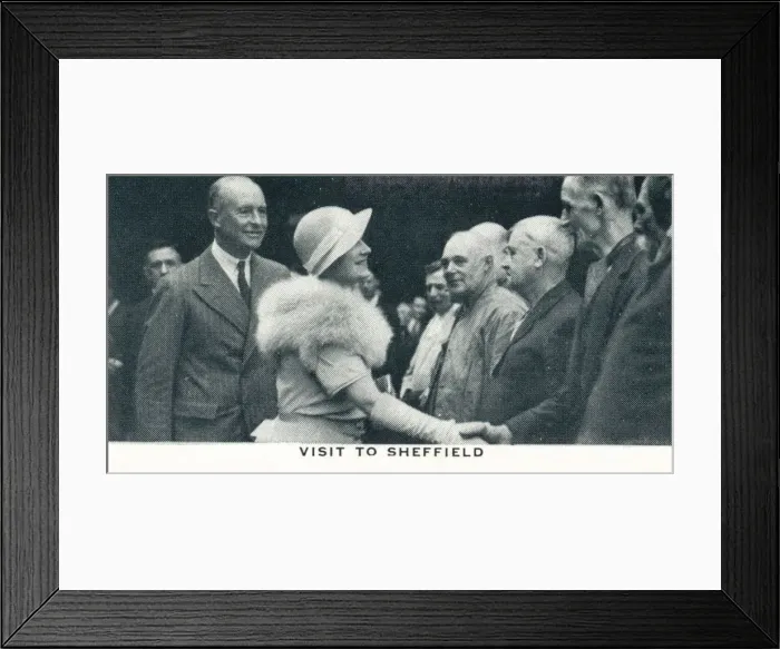 Framed Print : Visit to Sheffield, 1934 (1937) Framed Print : Visit to Sheffield, 1934 (1937)