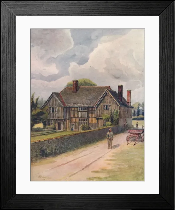 Framed Print : Court Lodge Farm, Brewer Street, 1912, (1914). Artist: Jamess Ogilvy Framed Print : Court Lodge Farm, Brewer Street, 1912, (1914). Artist: Jamess Ogilvy