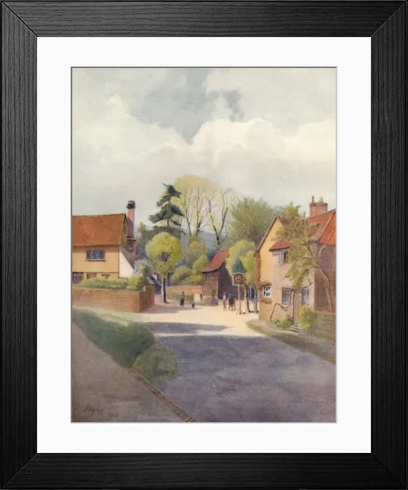 Framed Print : Betchworth, 1913, (1914). Artist: Jamess Ogilvy Framed Print : Betchworth, 1913, (1914). Artist: Jamess Ogilvy