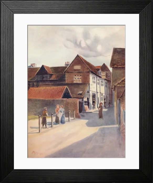 Framed Print : The Markis of Granby, Dorking, 1912, (1914). Artist: Jamess Ogilvy Framed Print : The Markis of Granby, Dorking, 1912, (1914). Artist: Jamess Ogilvy