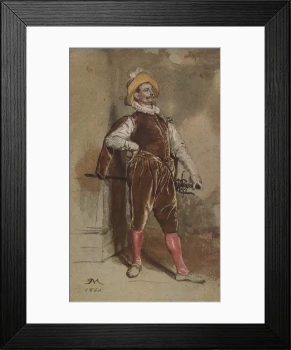 Framed Print : Annibal, 1860, (1938). Artist: Jean Louis Ernest Meissonier Framed Print : Annibal, 1860, (1938). Artist: Jean Louis Ernest Meissonier