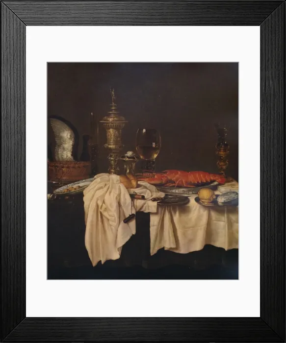 Framed Print : Still Life, c1640, (1938). Artist: Pieter de Ring Framed Print : Still Life, c1640, (1938). Artist: Pieter de Ring
