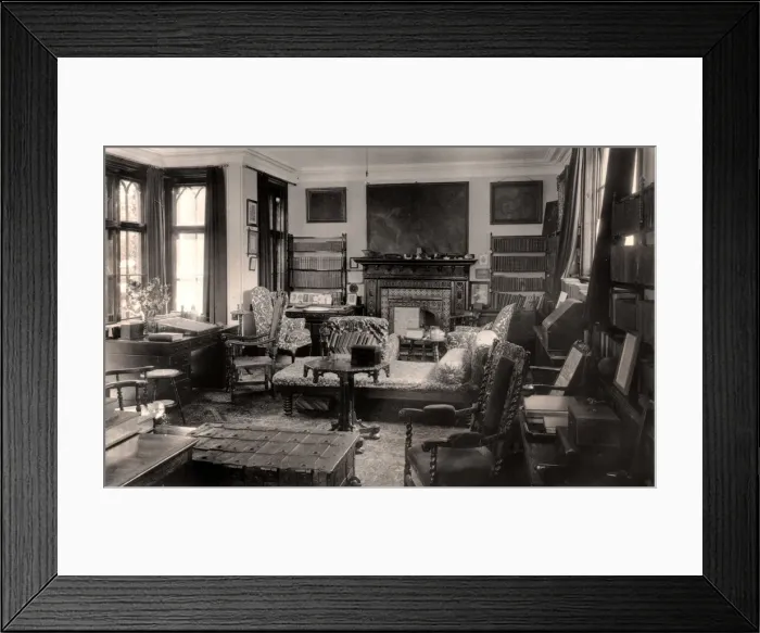 Framed Print : The Poets Study, Farringford House, 20th Century