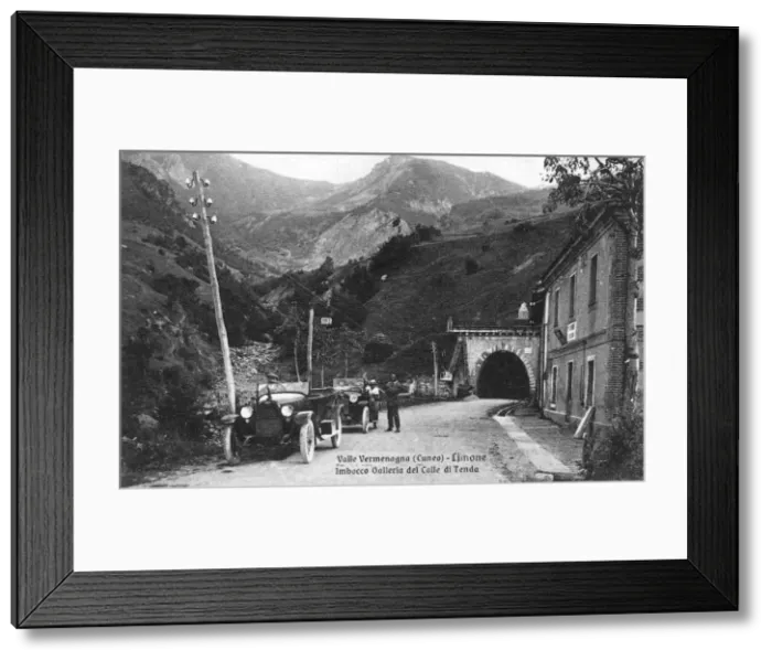 Framed Print : Valle Vermenagna (Cunea) - Limone, 20th Century Framed Print : Valle Vermenagna (Cunea) - Limone, 20th Century