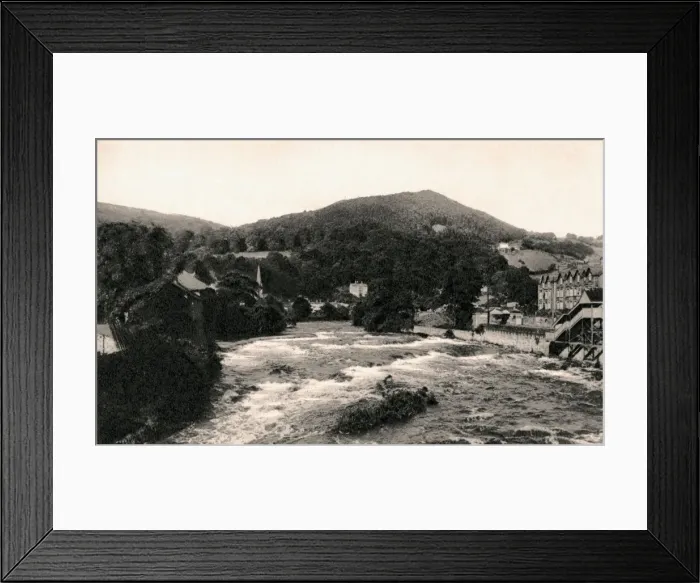 Framed Print : Llangollen, Denbighshire, Wales, early 20th century Framed Print : Llangollen, Denbighshire, Wales, early 20th century