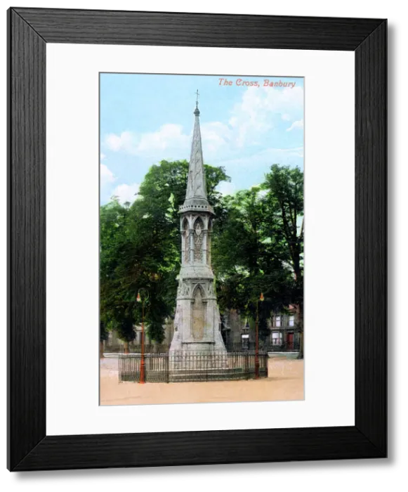 Framed Print : The Cross, Banbury, Oxfordshire, 1910 Framed Print : The Cross, Banbury, Oxfordshire, 1910