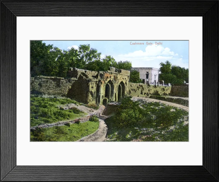 Framed Print : Cashmere Gate, Delhi, India, 20th century Framed Print : Cashmere Gate, Delhi, India, 20th century