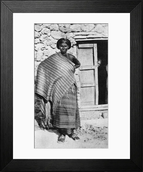 Framed Print : Somali woman, 20th century Framed Print : Somali woman, 20th century