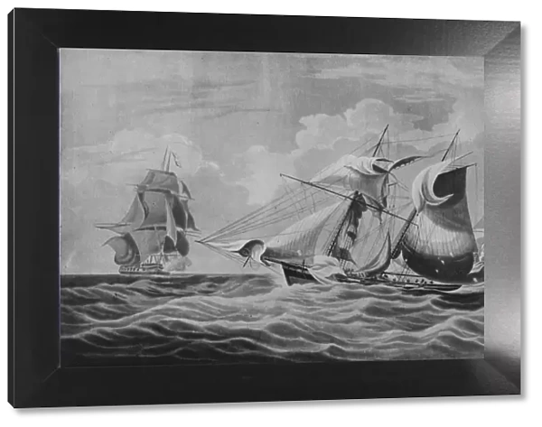 An Armed Merchant Ship Capture, c1813. Artist: William John Huggins
