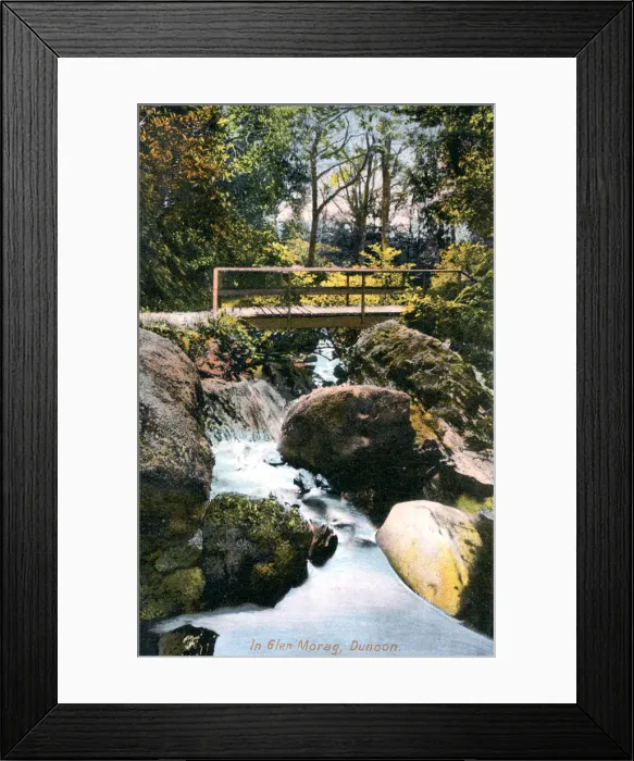 Framed Print : Glen Morag, Dunoon, 1913 Framed Print : Glen Morag, Dunoon, 1913