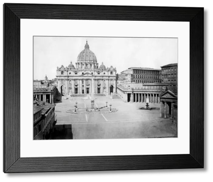 Framed Print : St Peters Square, Rome, 20th century Framed Print : St Peters Square, Rome, 20th century