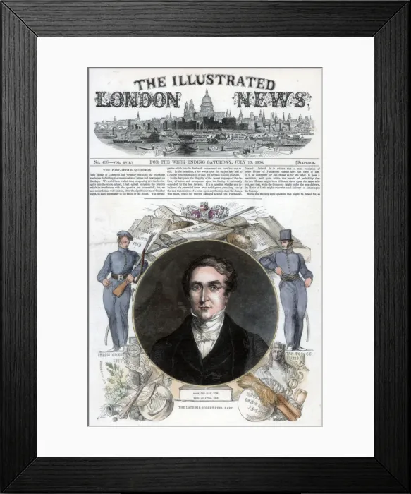 Framed Print : Sir Robert Peel, 1850 Framed Print : Sir Robert Peel, 1850