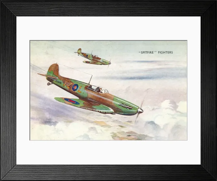 Framed Print : Spitfire Fighters, c1940 Framed Print : Spitfire Fighters, c1940