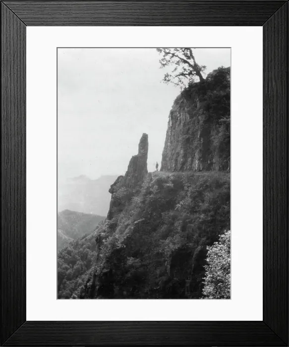 Framed Print : Mountains between kalsi and Chakrata, India, 1917 Framed Print : Mountains between kalsi and Chakrata, India, 1917