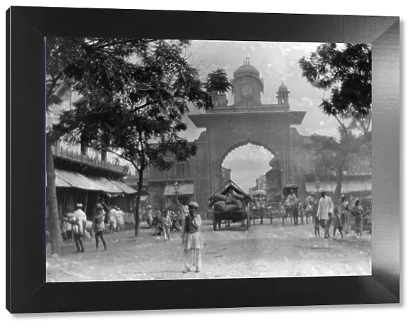 Gate to Muttra, India, 1917