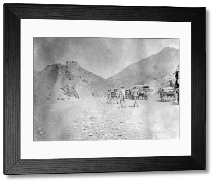 Framed Print : Fort in the Khyber Pass, 1917 Framed Print : Fort in the Khyber Pass, 1917