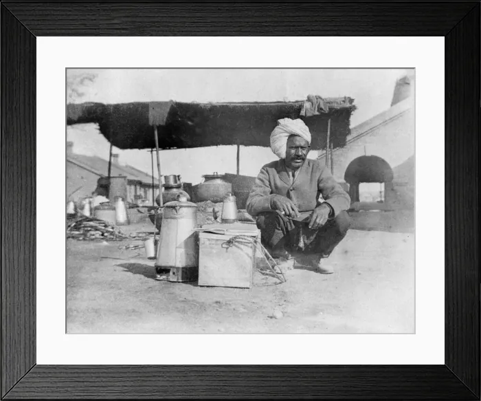 Framed Print : Char-wallah, Howshera, 1917 Framed Print : Char-wallah, Howshera, 1917