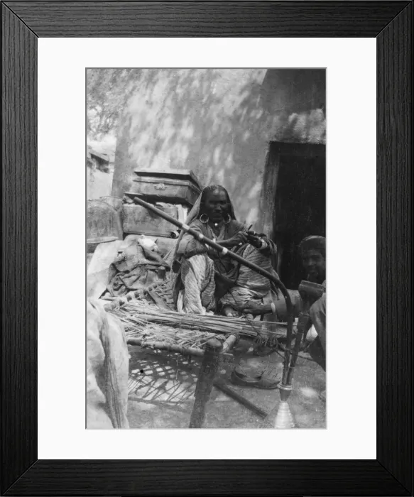 Framed Print : Indian woman of the lowest caste, Howshera, 1917 Framed Print : Indian woman of the lowest caste, Howshera, 1917