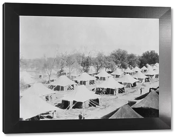 British army encampment, Howshera, 1917