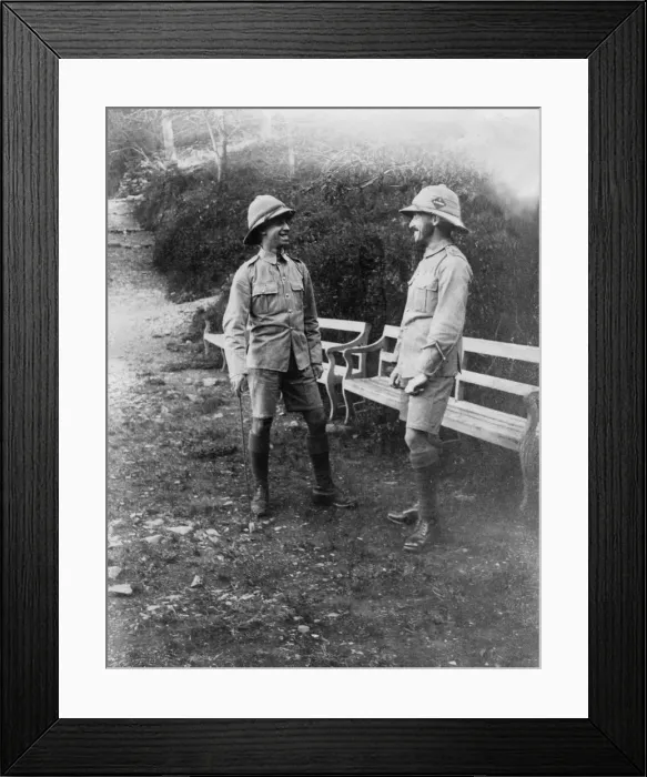 Framed Print : British soldiers, Chakrata, India, 1917 Framed Print : British soldiers, Chakrata, India, 1917