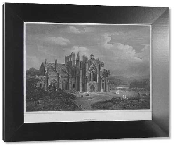 South Front - Melrose Abbey Church, 1814. Artist: John Greig