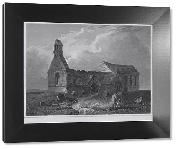 Mitford Church, Northumberland, 1814. Artist: John Greig