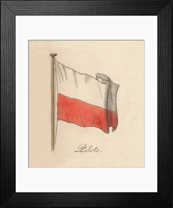 Framed Print : Pilots, 1838 Framed Print : Pilots, 1838