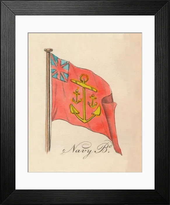 Framed Print : Navy Board, 1838 Framed Print : Navy Board, 1838
