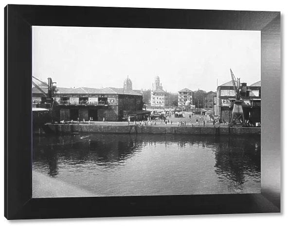 Alexandra Dock, Bombay, India, 1917