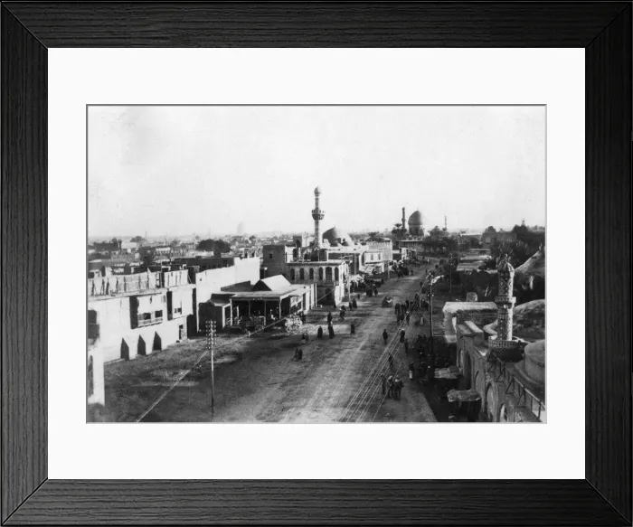 Framed Print : Baghdad fron the north gate, Iraq, 1917-1919 Framed Print : Baghdad fron the north gate, Iraq, 1917-1919