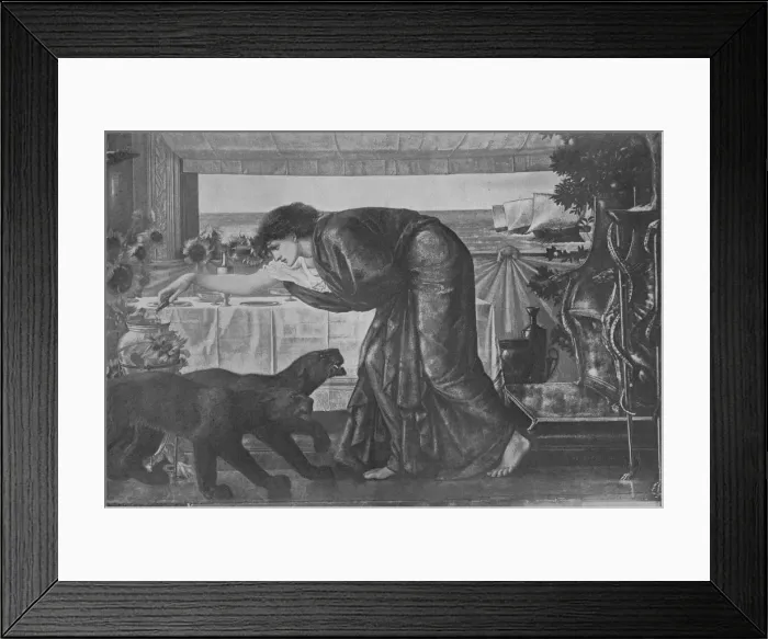 Framed Print : The Wine of Circe, 1900, (1917). Artist: Sir Edward Coley Burne-Jones Framed Print : The Wine of Circe, 1900, (1917). Artist: Sir Edward Coley Burne-Jones