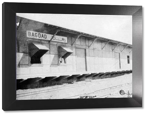 Baghdad south train station, Iraq, 1917-1919