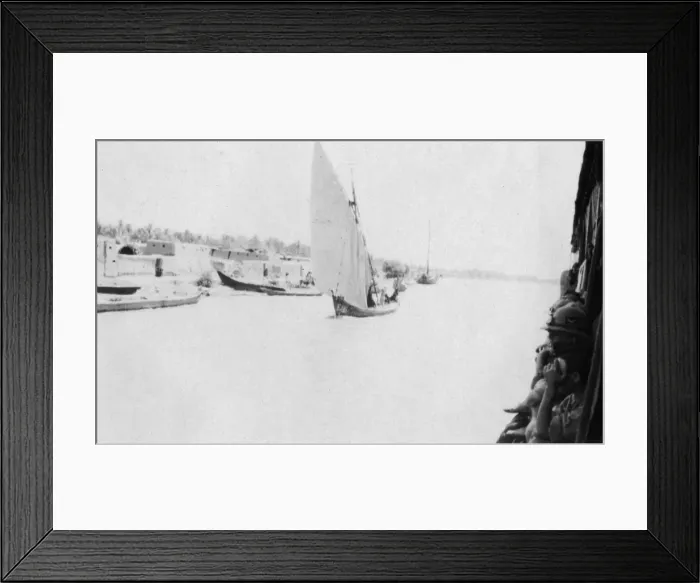 Framed Print : Tigris River, Baghdad, Iraq, 1917-1919 Framed Print : Tigris River, Baghdad, Iraq, 1917-1919