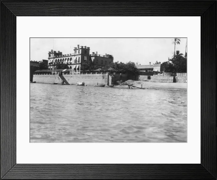Framed Print : British general headquarters, Baghdad, Mesopotamia, WWI, 1918 Framed Print : British general headquarters, Baghdad, Mesopotamia, WWI, 1918