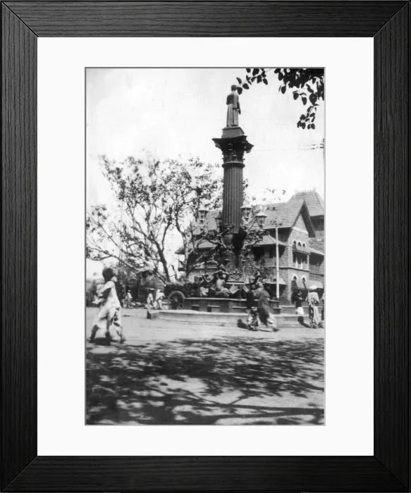 Framed Print : Parsees memorial fountain, Mumbai, India, c1918 Framed Print : Parsees memorial fountain, Mumbai, India, c1918