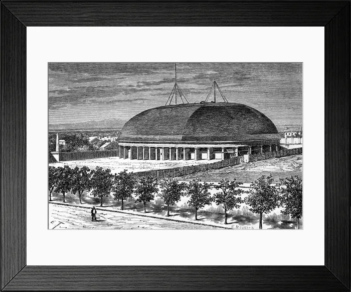 Framed Print : Tabernacle of the Grand Temple of the Mormons, USA, 19th century. Artist: E Therond Framed Print : Tabernacle of the Grand Temple of the Mormons, USA, 19th century. Artist: E Therond