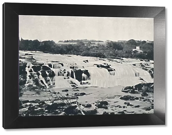Cachoeira de Piracicaba, 1895. Artist: Joao Pompe