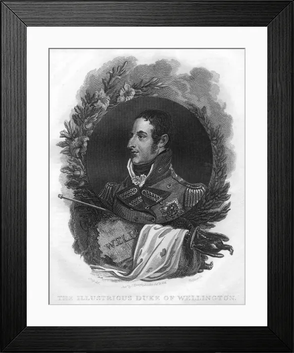 Framed Print : Arthur Wellesley, the 1st Duke of Wellington (1769-1852), 1816. Artist: T Wallis Framed Print : Arthur Wellesley, the 1st Duke of Wellington (1769-1852), 1816. Artist: T Wallis