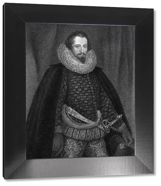 Robert Devereux, 2nd Earl of Essex (1566-1601), 1824. Artist: W Freeman