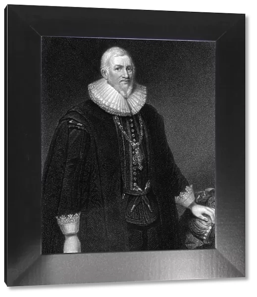 Sir Hugh Middleton (1560-1631), 1824. Artist: E Scriven