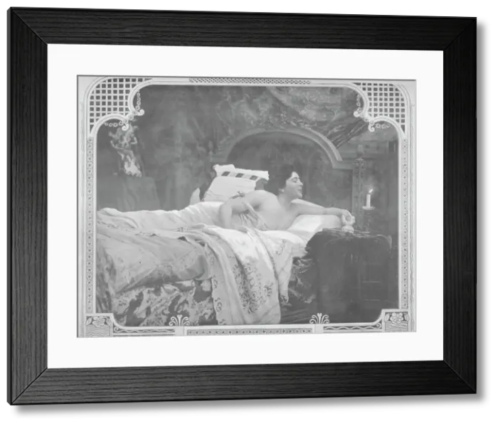 Framed Print : Minuit, 1900 Framed Print : Minuit, 1900