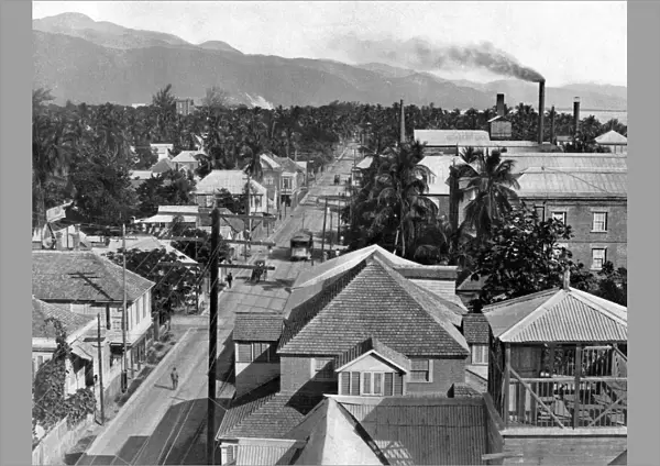 Harbour Street (east), Kingston, Jamaica, c1905. Artist: Adolphe Duperly & Son