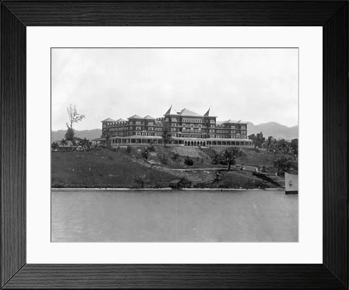 Framed Print : Titchfield Hotel, Port Antonio, Jamaica, c1905. Artist: Adolphe Duperly & Son Framed Print : Titchfield Hotel, Port Antonio, Jamaica, c1905. Artist: Adolphe Duperly & Son