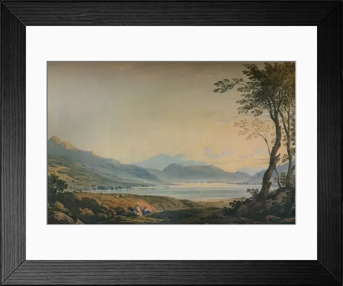 Framed Print : Windermere from Bowness, c1822, (1938). Artist: John Varley I