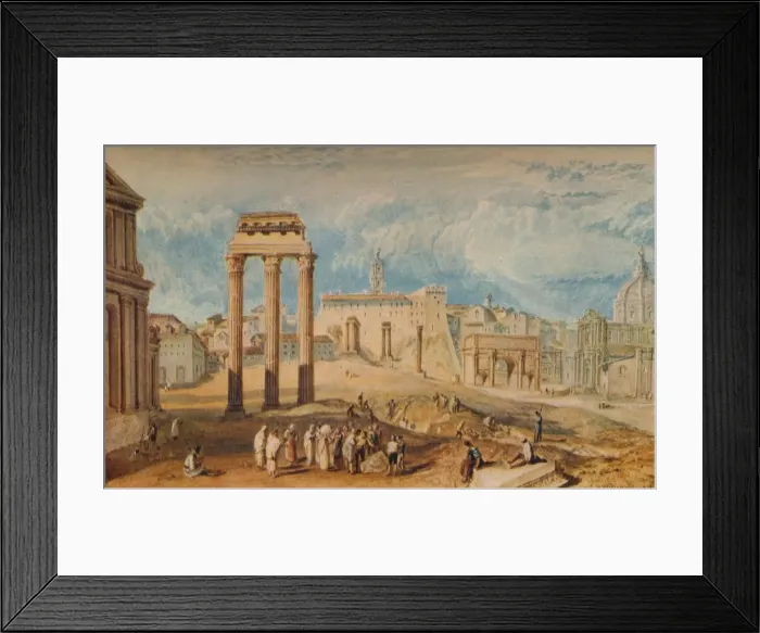 Framed Print : Forum Romanum, 1818, (1938). Artist: JMW Turner Framed Print : Forum Romanum, 1818, (1938). Artist: JMW Turner